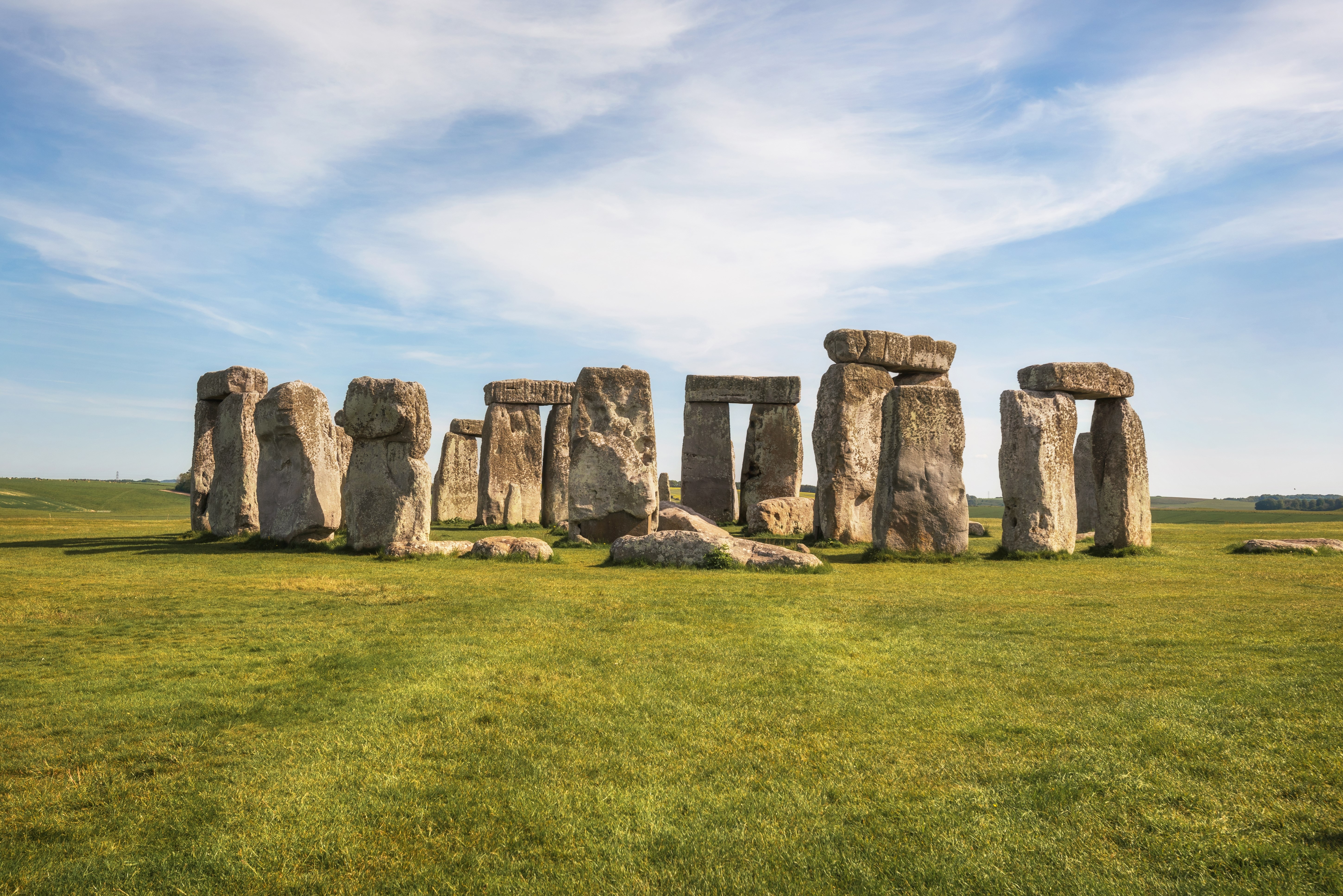 Stonehenge an ancient prehistoric stone monument