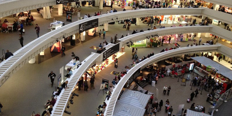 Department store in Riga, Latvia