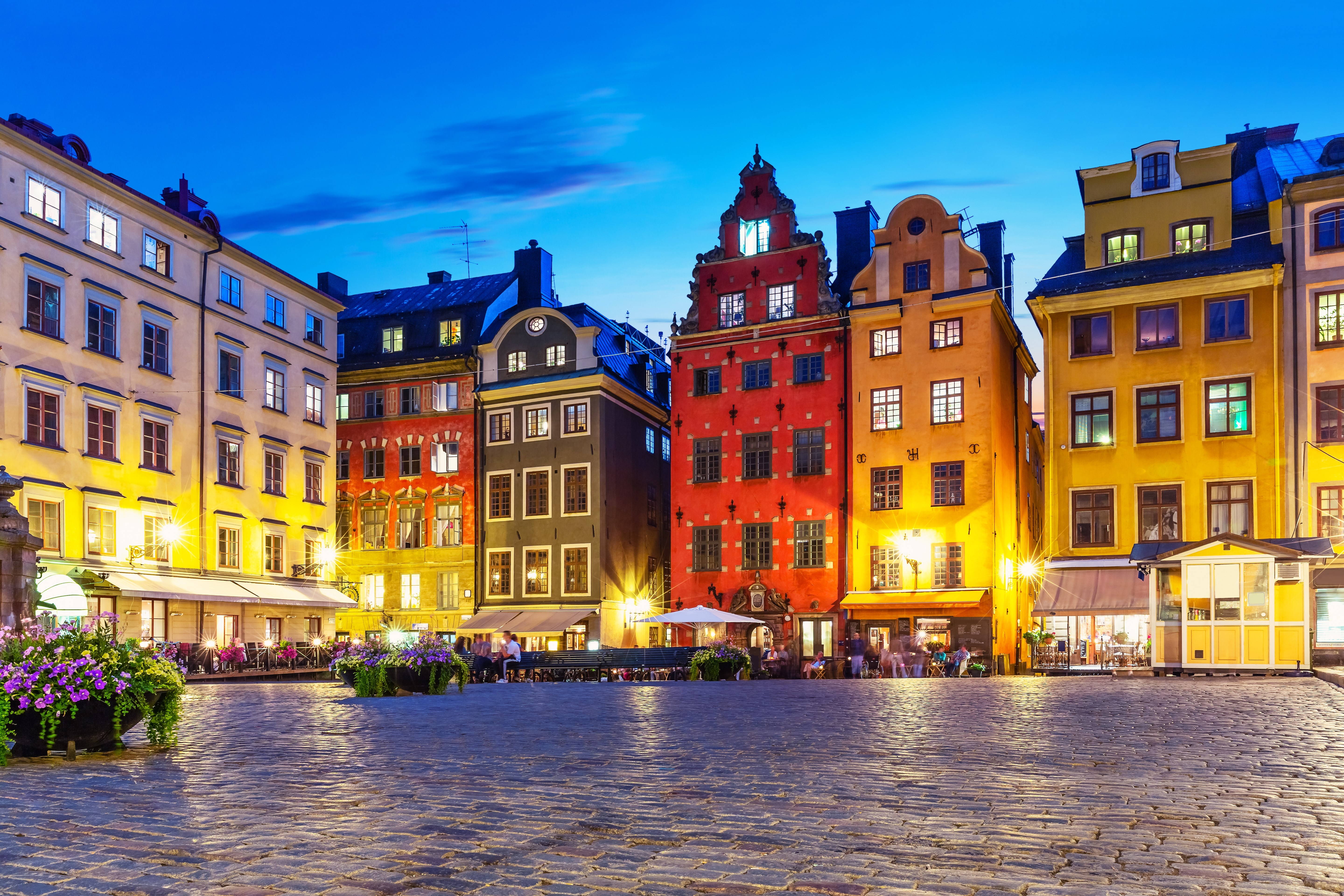 Gamla Stan at night - Stockholm
